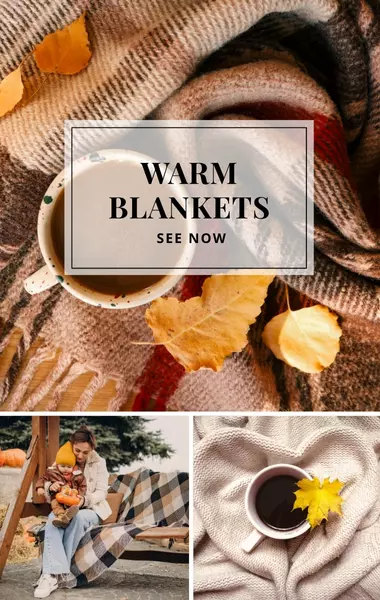 Ciepłe koce Jesień