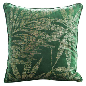 Velvet pillowcase Elena 40 x 40 C.Green