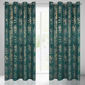 Velvet Elena Curtain 140 x 250 Przel C.Turquoise