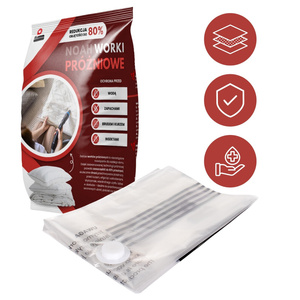 Set of Vacuum Bags for Clothes, Bedding, Textiles 15 pcs Noah