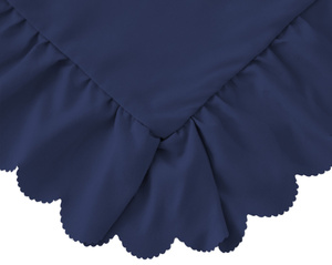 Bedding set 220 x 200 3 pieces with Jowita 12 ruffle