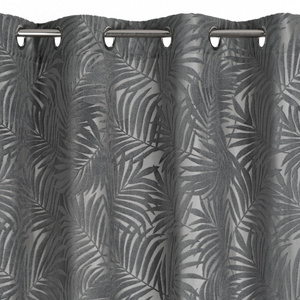 Curtain 140 x 250 Decorative Livia Steel Splits