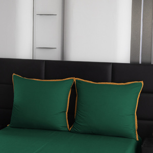 Bedding set 200 x 220 3 pcs Smooth with Lace Brandon 02