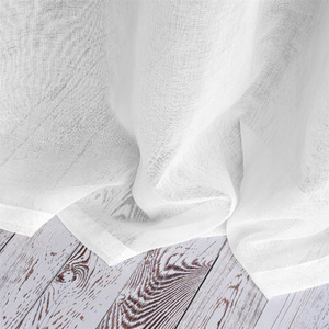 Curtain 140 x 270 Decorative Nord Tape White