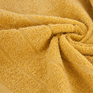 70 x 140 Bath Towel Cotton Dali 12 Mustard