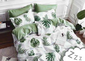 Cotton Satin Bedding No. A1259 200x220NP 3 parts