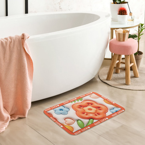 3D Non-Slip Absorbent Bathroom Mat Magic 42