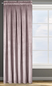 Curtain 135 x 270 Decorative Velvet Rosa Powder
