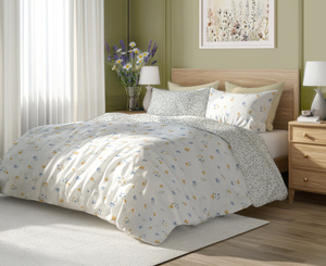 Bedding 140 x 200 3pc Cotton Summer Sleep 022