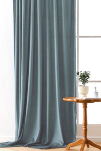 Curtain 140 x 250 Velvet Tunnel Tape Giorgia 02