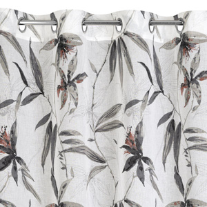 Decorative Curtain Aida Sliders 140 x 250 B+Beige