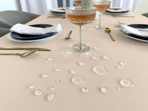 Tablecloth 130x180 Stain-Resistant Surbo Cream