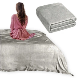 Blanket 200 x 220 Microfiber Solid Juana 02