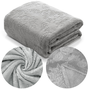 Blanket 160 x 200 Microfiber Embossed Clemente 03