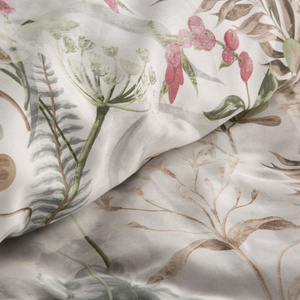 Bedding 140 x 200 2pcs Satin Cotton Spring 47