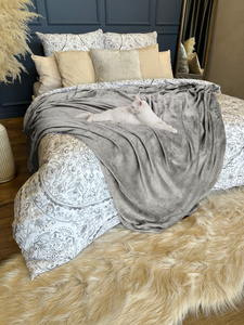 Blanket 200 x 220 Microfiber Solid Juana 02