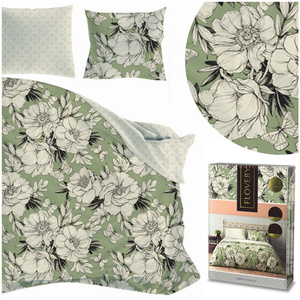 Bedding 160 x 200 3pc Cotton Flovery 002
