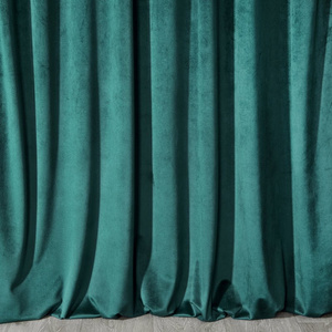 Curtain 140 x 270 Decorative Velvet Melanie C. Turquoise