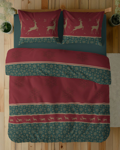 Bedding 220 x 200 3pc Vicenza Cotton pattern 5817A