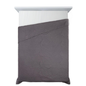 Bedspread 170 x 210 Quilted Decorative Boni6 Graphite