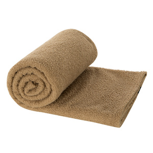 Blanket 150 x 200 Microfiber Boucle Beige