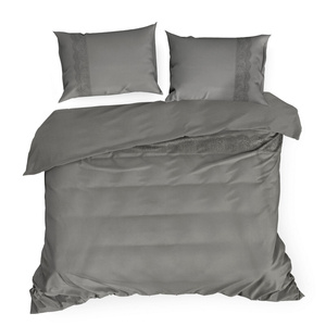 Cotton Bedding Set 160 x 200 Lana1 Steel
