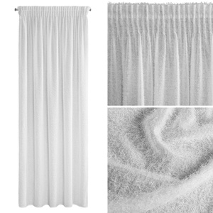 Curtain 140 x 270 Decorative Tape Agis White