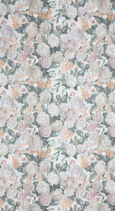 Curtain 140 x 270 Decorative Irma Braces Green+Beige