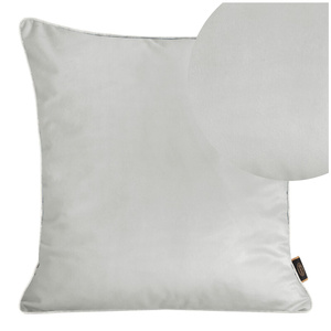 45 x 45 Decorative Velvet Pillowcase 57J Silver