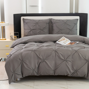 Bedding set 200 x 220 3 pcs Decorative Pleated Pia 03