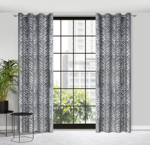 Curtain 140 x 250 Decorative Velvet Sara Sta+Silver