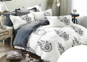 Bedding 200 x 200 4pcs Cotton Satin no. A1024