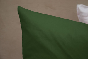 Cotton pillowcase 45 x 45 Uniform Ola Bottle Green