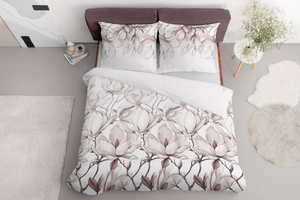 Bedding 160 x 200 3pcs Asti Satin Cotton 5235B