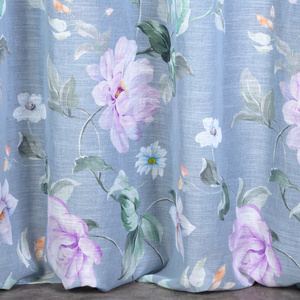 Curtain 140 x 250 Decorative Flora Przel Sre+Fio