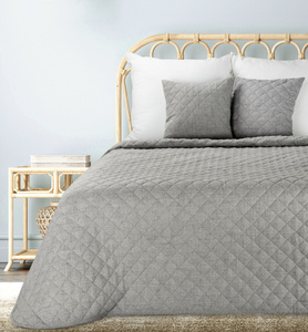 Bedspread 70 x 160 Quilted Len1 Steel