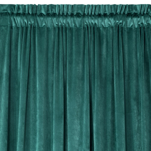 Decorative Curtain D91 Rosa Tape 140 x 300 Turquoise