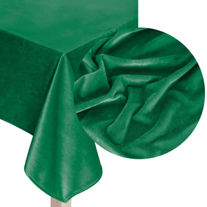 140 x 180 Decorative Velvet Soft Bottle Tablecloth
