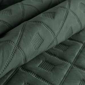 Quilt 200 x 220 Design Quilted Alara6 Green