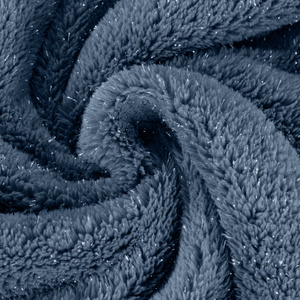 Blanket 150 x 200 Microfiber Shiny Blink Gran+Silver