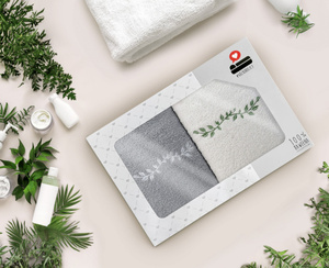 Set of Towels 2pcs. 50x100 Luba 09