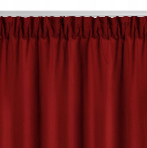 Curtain 140 x 175 Decorative Tape Viva Red