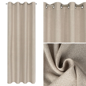 Curtain 140 x 250 Decorative Drawers Lidia Beige