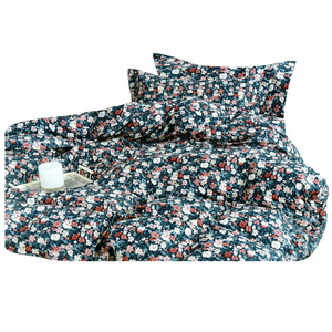 Bedding 160 x 200 3 pcs Cotton Satin No. A1766