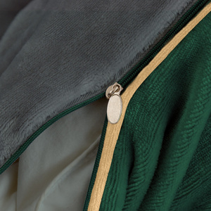 Bedding 200 x 220 3 pcs Teddy Bear Osman with Piping 3019