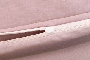 Cotton pillowcase 45 x 45 Uniform Ola Brown Pink