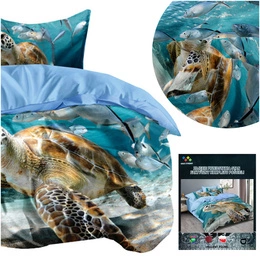 Bedding 140 x 200 2 pcs Microfiber 3D Andreas 3035