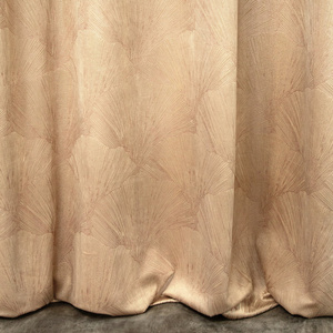 Pierre Cardin Goja Velvet Curtain 140 x 250 Beige