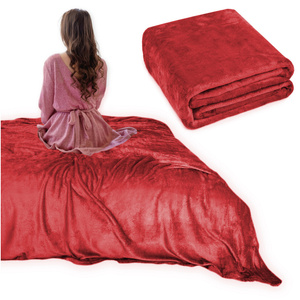 Blanket 160 x 200 Microfiber Solid Juana 12