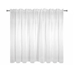 Lucy Decorative Curtain on Tape 350 x 150 White